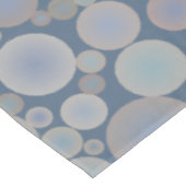 Bunte Blasen Tischdecke (Schrägansicht)