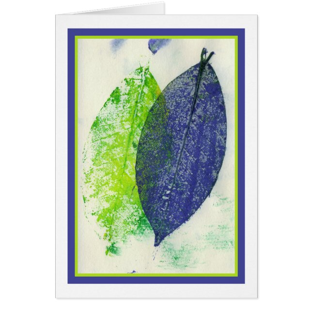 Bunte Blatt-Impressen (Vorne)