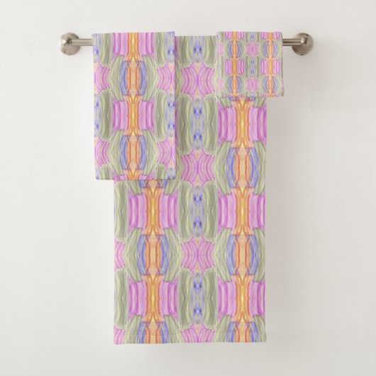 Bunte Blätter Badhandtuch Set (Insitu)