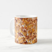 Bunte Blattfarben Kaffeetasse (Vorderseite Links)