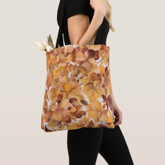 Bunte Blattfarben Tasche (Von Nahem)
