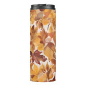 Bunte Blattfarben Thermosbecher (Rückseite)