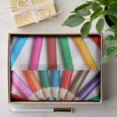 Bunte Bleistifte Seidenpapier (Geschenk)