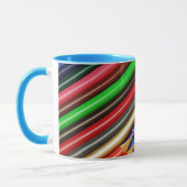 Bunte Bleistiftzeichenstiftdruck-Kaffee-Tasse Tasse (Links)