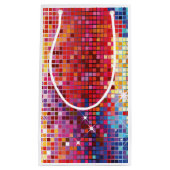 Bunte Bling-Geschenk Tasche Kleine Geschenktüte (Vorderseite)