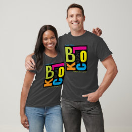 Bunte Blockparty Retro-Community-Veranstaltung T-Shirt