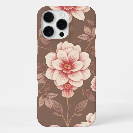 Bunte Blume iPhone Hülle (Rückseite)