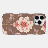 Bunte Blume iPhone Hülle (Rückseite (Horizontal))
