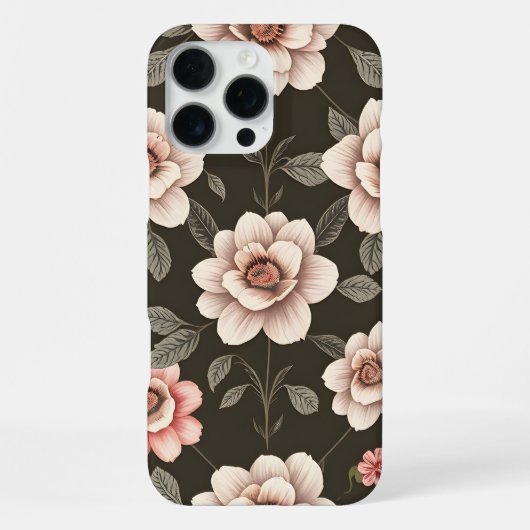 Bunte Blume iPhone Hülle (Rückseite)