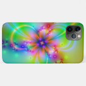 Bunte Blume mit Bändern Case-Mate iPhone Hülle (Rückseite (Horizontal))