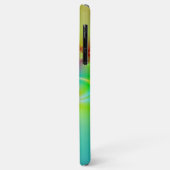 Bunte Blume mit Bändern Case-Mate iPhone Hülle (Hinten/Links)