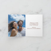 Bunte Blume Muttertag Dankeskarte (Innenseite)