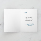 Bunte Blume Muttertag Karte (Innenseite)