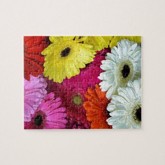 Bunte Blume Puzzle (Horizontal)