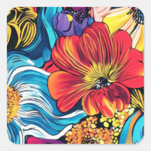 Bunte Blume
