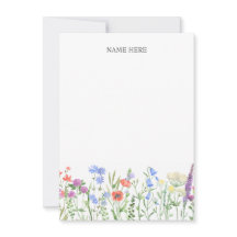 Bunte Blumen benutzerdefinierter Name