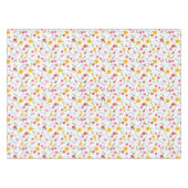 Bunte Blumen- Frühling- Gartentischdecke Tischdecke (Vorderseite (Horizontal))