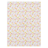 Bunte Blumen- Frühling- Gartentischdecke Tischdecke (Vorderseite)