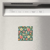 Bunte Blumen/Frühling Magnet (In Situ (Geschirrspüler))