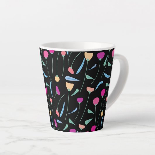 Bunte Blumen      Milchtasse (Rechte Ecke)