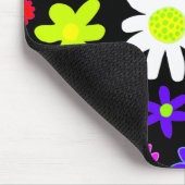 Bunte Blumen Mousepad (Ecke)