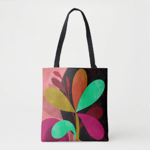 Bunte Blumen-Tasche – Moderne Farbtherapie Tasche