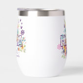 Bunte Blumen-Trendy-Design für Mama (Rechts)