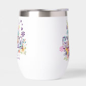 Bunte Blumen-Trendy-Design für Mama (Links)