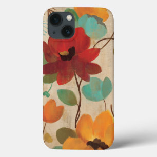 Bunte Blumen und Knospen Case-Mate iPhone Hülle