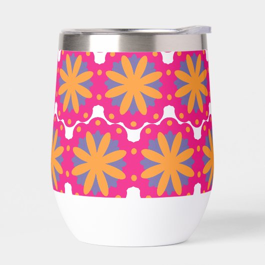 bunte Blumenkreisformen (Links)