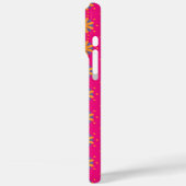 bunte Blumenkreisformen Case-Mate iPhone Hülle (Rückseite / Links)