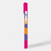 bunte Blumenkreisformen Case-Mate iPhone Hülle (Rückseite / Links)