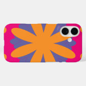 bunte Blumenkreisformen Case-Mate iPhone Hülle (Rückseite (Horizontal))