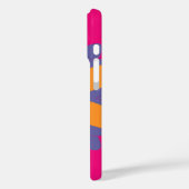 bunte Blumenkreisformen Case-Mate iPhone Hülle (Rückseite / Links)