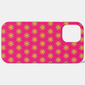 bunte Blumenkreisformen Case-Mate iPhone Hülle (Rückseite (Horizontal))