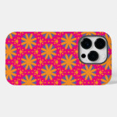 bunte Blumenkreisformen Case-Mate iPhone Hülle (Rückseite (Horizontal))