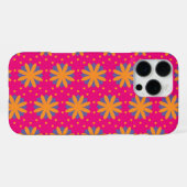 bunte Blumenkreisformen iPhone Hülle (Rückseite (Horizontal))