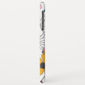 bunte Blumenkunst Case-Mate iPhone Hülle (Hinten/Links)