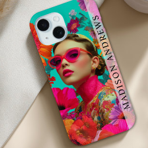 Bunte Blumenkunst-Frau Case-Mate iPhone Hülle