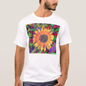 Bunte Blüte, MaineShutterbug 2010 T-Shirt (Vorderseite)
