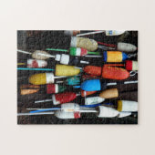 Bunte Bojen Puzzle (Horizontal)