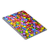 Bunte Bonbons Notizblock (Rechte Seite)