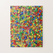 Bunte Bonbons Puzzle (Vertikal)