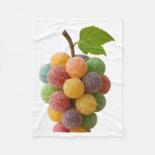 Bunte Bonbons Trauben Decke