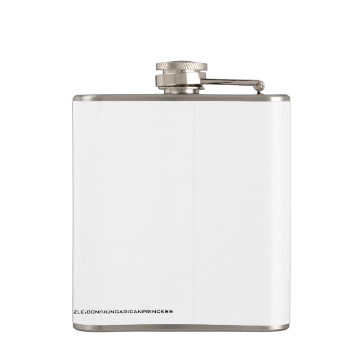 Bunte Boots-Segel Flachmann (Rückseite)