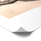 Bunte Brezeln Poster (Ecke)