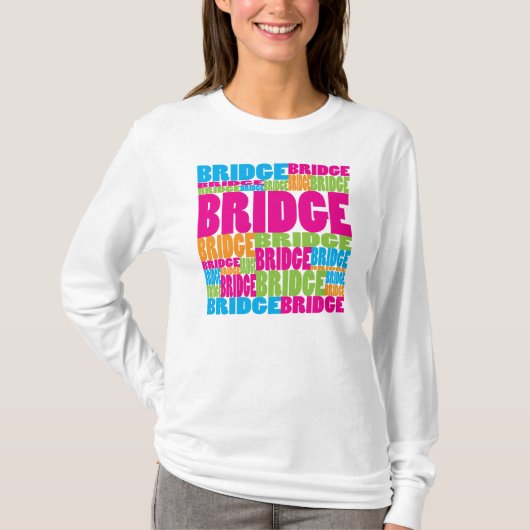 Bunte Brücke T-Shirt (Vorderseite)