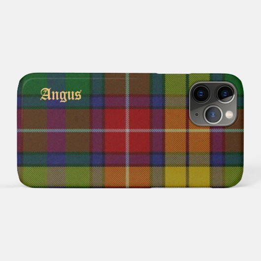 Bunte Buchanan Tartan Kariert Case-Mate iPhone Hülle (Rückseite (Horizontal))