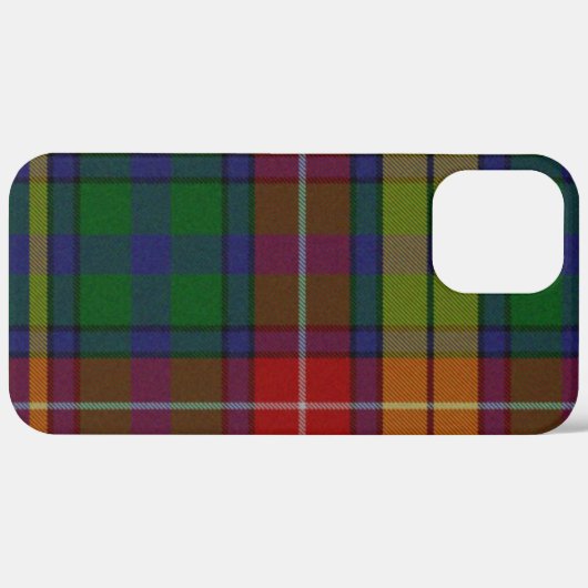 Bunte Buchanan Tartan Kariert Case-Mate iPhone Hülle (Hinten (horizontal))