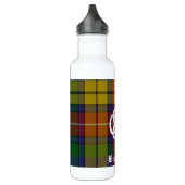 Bunte Buchanan Tartan Kariert Trinkflasche (Links)